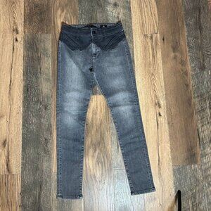 AG Adriano Goldschmied Chevron Farrah High Rise Skinny Ankle Jeans Size 26 NWOT